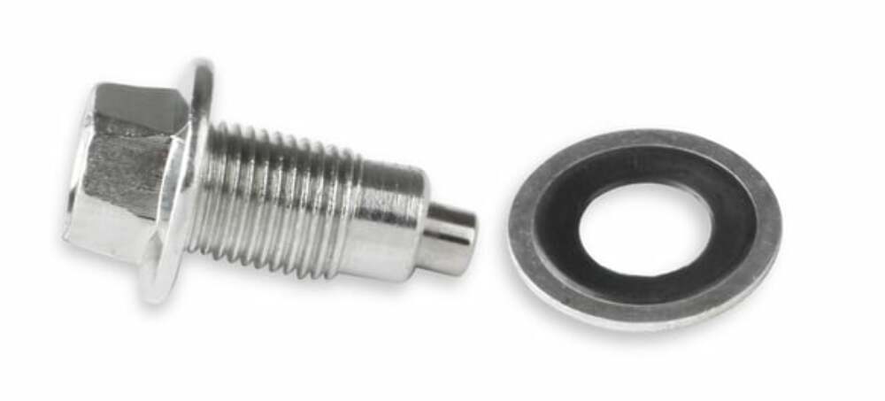 Mr. Gasket Chrome Oil Pan Plug - 15