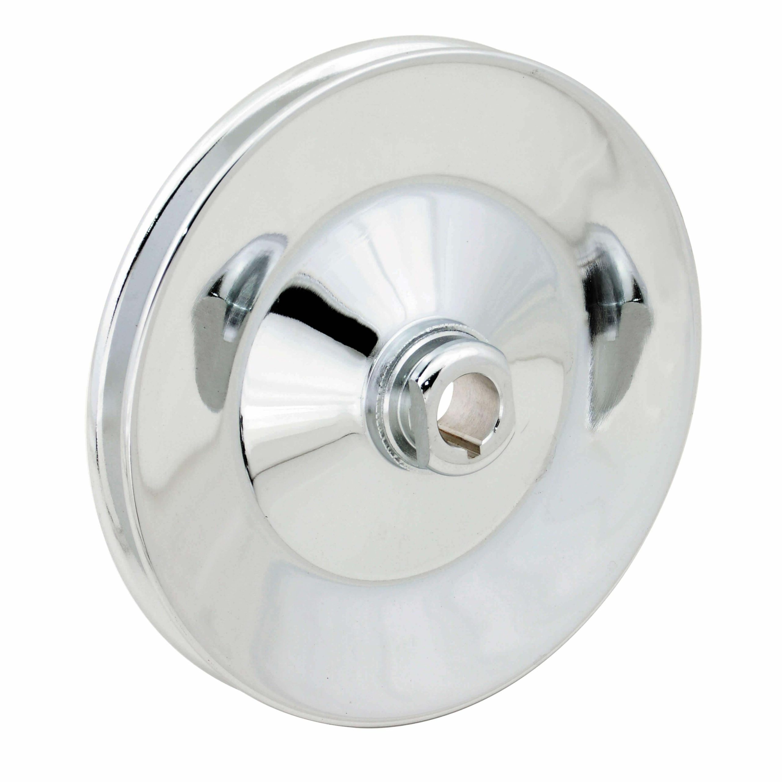 Mr. Gasket Chrome Power Steering Pulley - 4948G