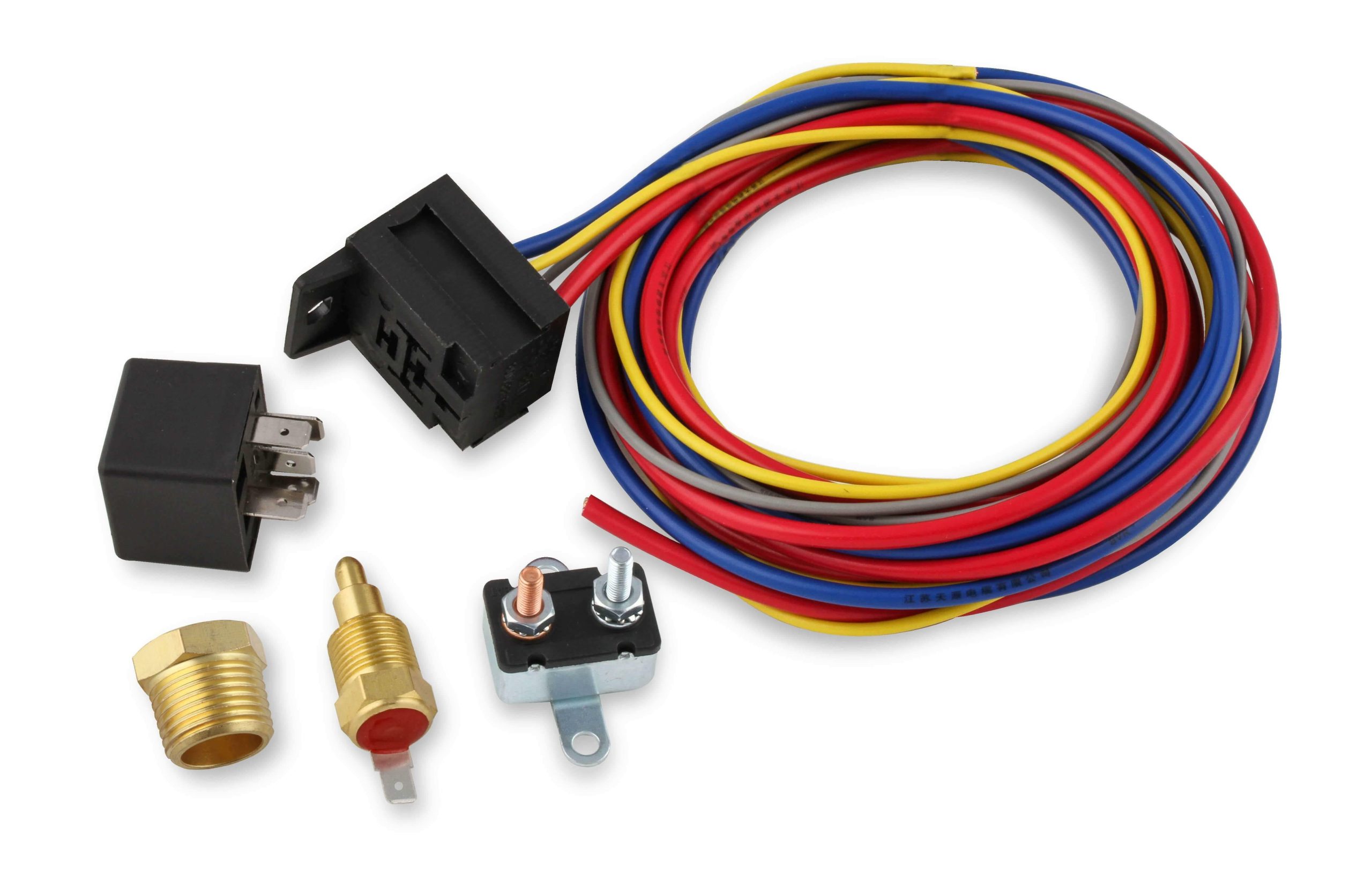 Mr. Gasket Electric Fan Harness & RelayKit w/ 185Degree TemperatureSwitch 40102G