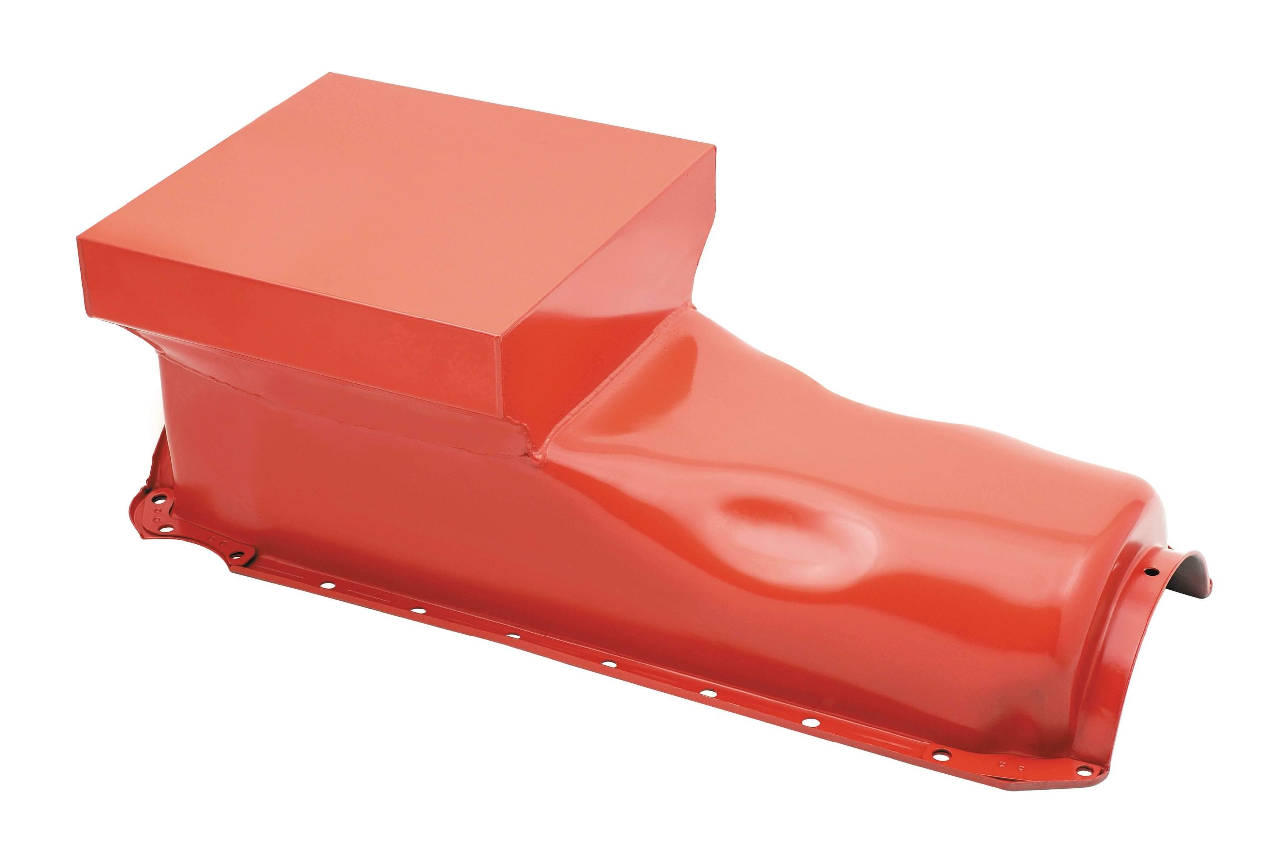 Mr. Gasket Low Profile Oil Pan - Orange - 7606G