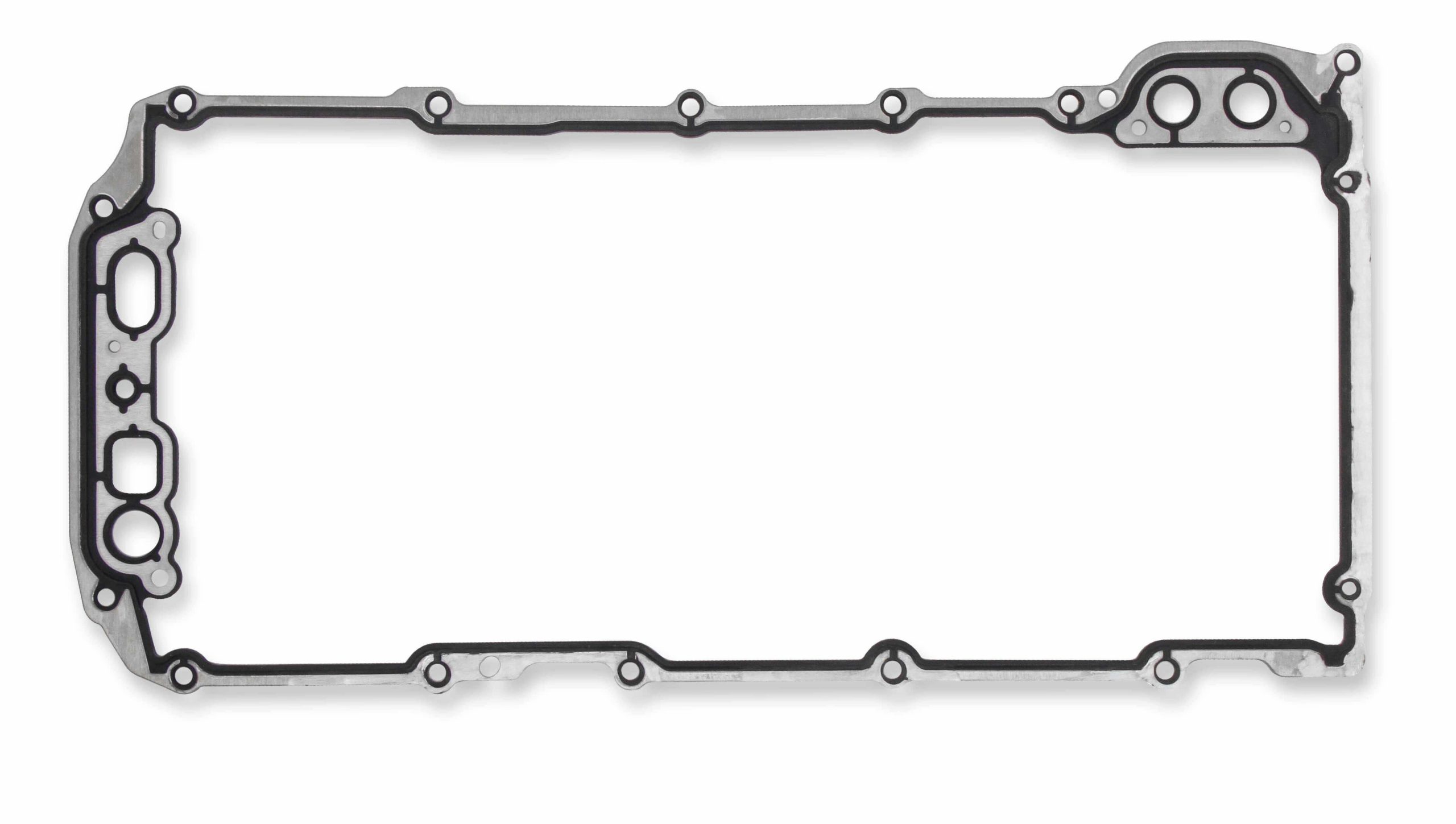 Mr. Gasket Oil Pan Gasket - Molded Rubber with aluminum Carrier - - 61060G