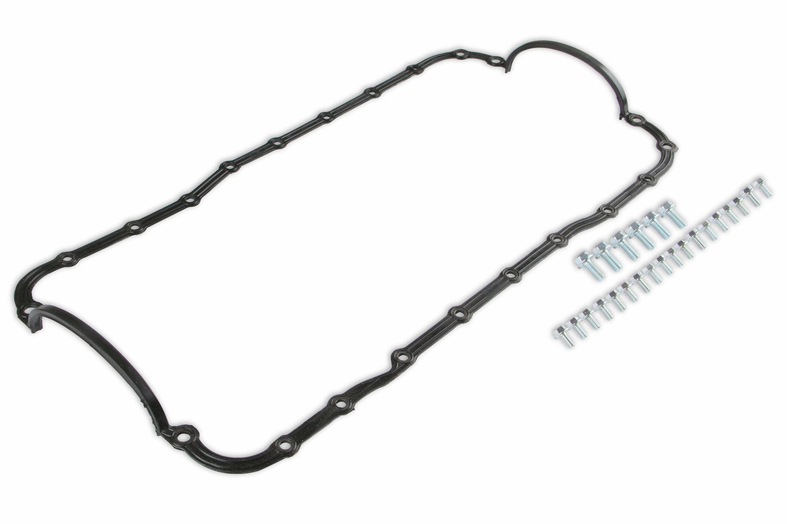 Mr. Gasket One-Piece Molded Rubber Oil Pan Gasket Kit - 6683