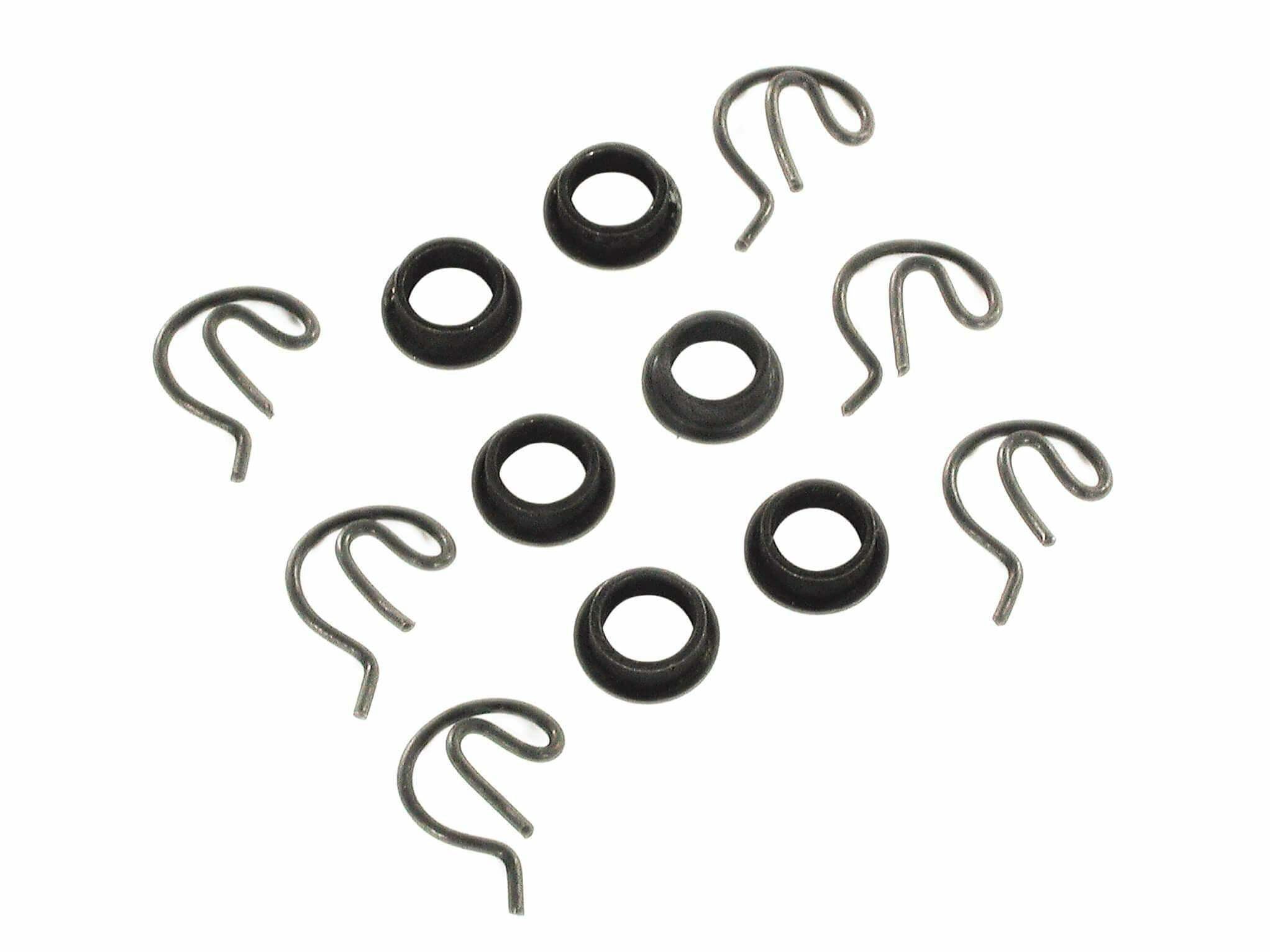 Mr. Gasket Shifter Bushing Kit - Steel Clips And Bushings - 11