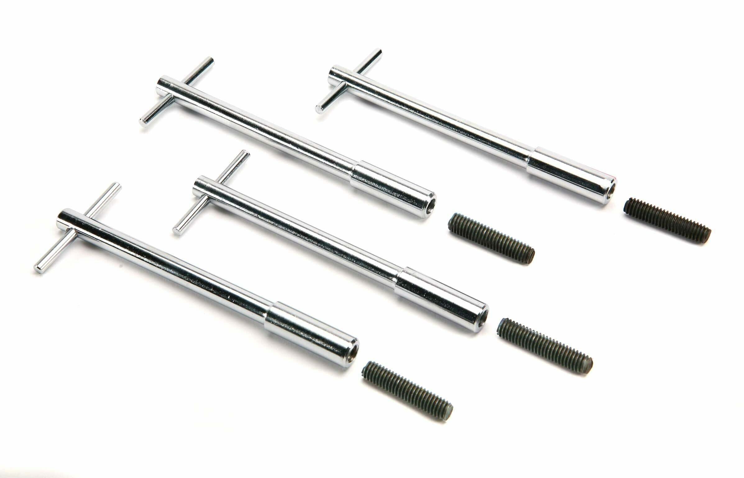 Mr. Gasket Valve Cover T-Bar Wing Bolts with 5/16-18 Threads - 9823