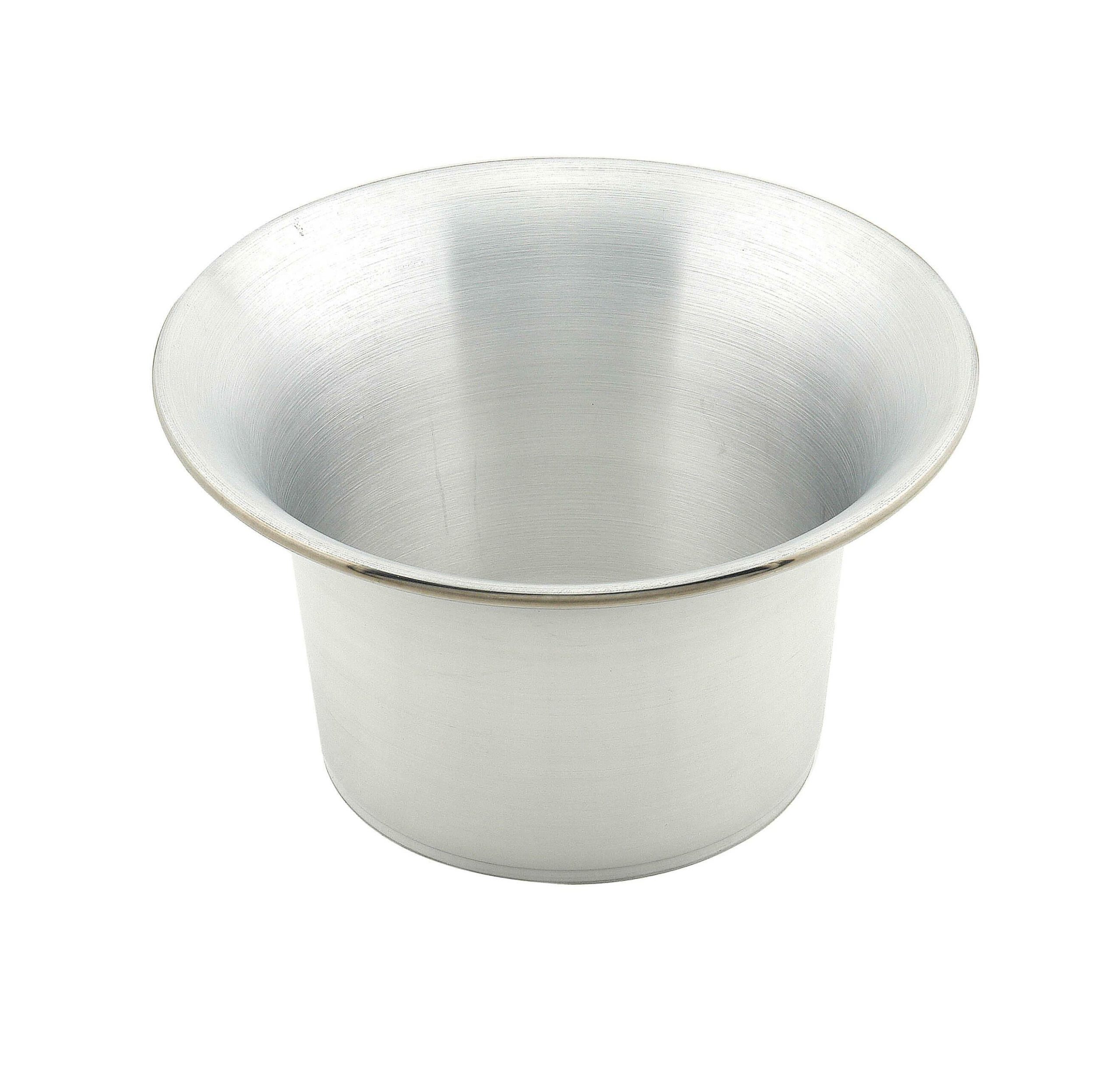 Mr. Gasket Velocity Stack Polished Aluminum 5 Inch Tall x8-1/2 Inch Diameter- 46