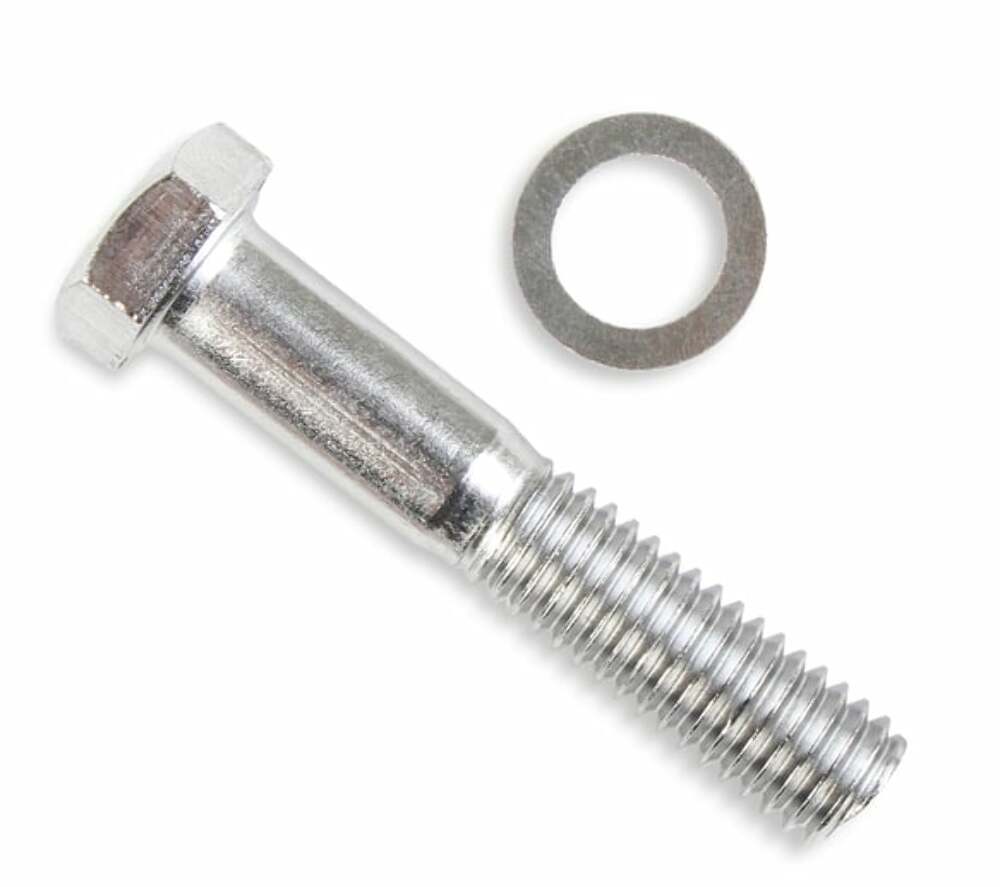 Mr. Gasket Water Pump Bolts - Chrome - 4998