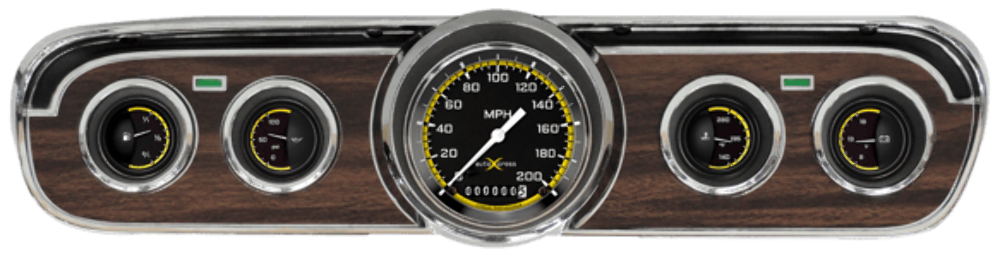 AutoCross Yellow 1965-66 Mustang Package MU65AXY00