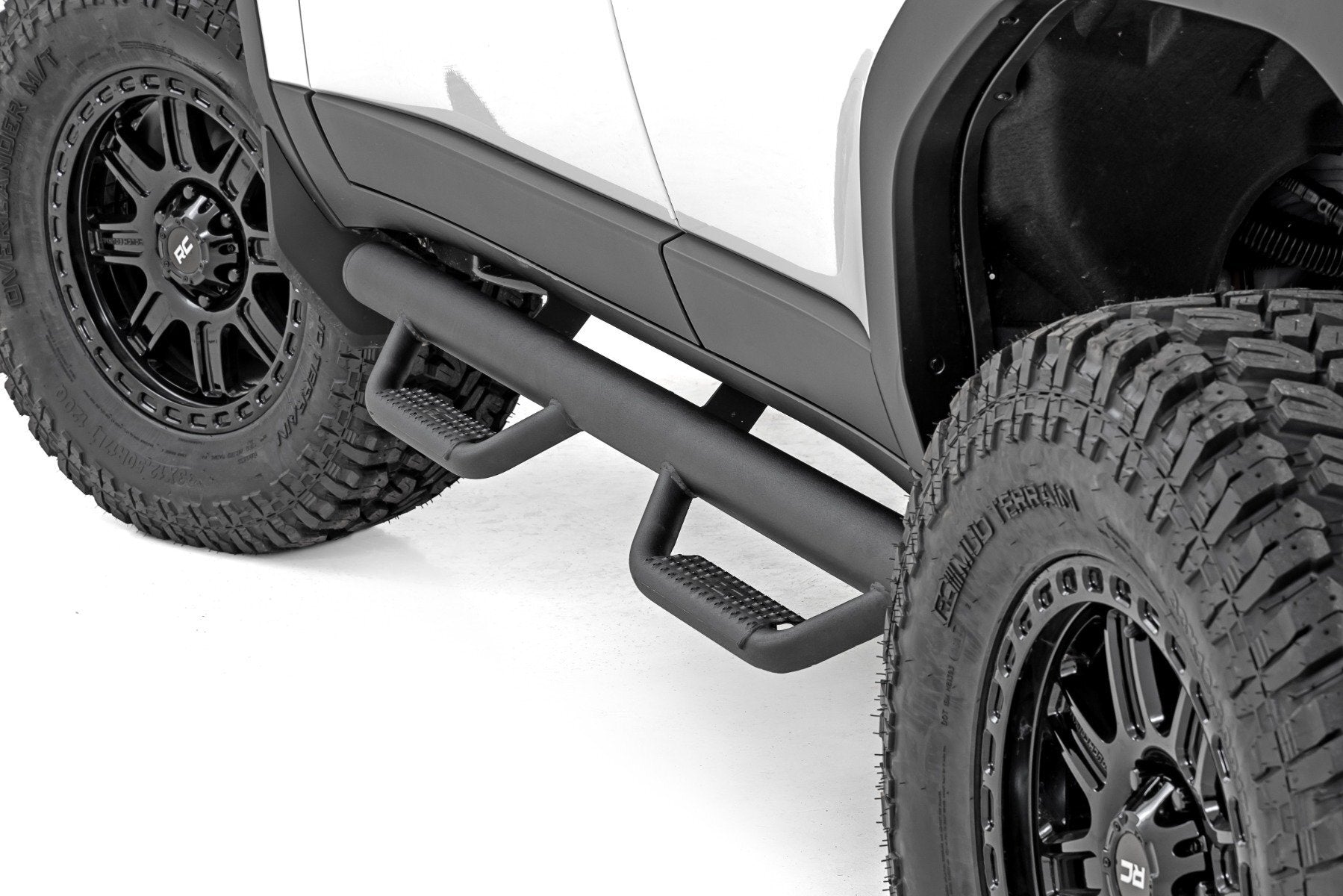 Rough Country Nerf Steps - Cab Length - Toyota Land Cruiser 4WD (2024-2025) - RCT2024