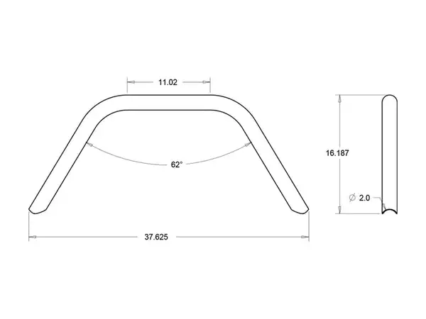Rusty's Bumper - Pre-Runner - Hoop