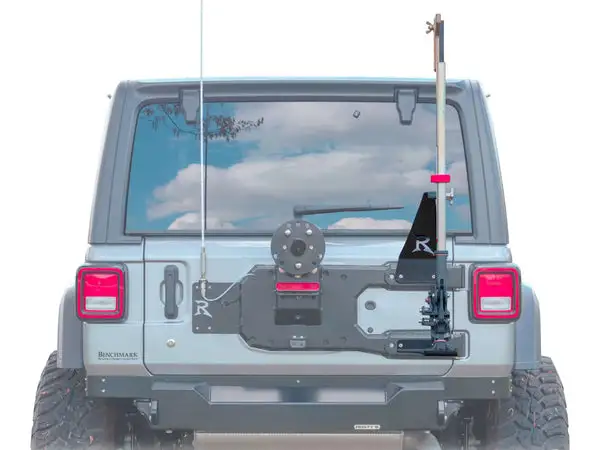 Rusty's Hi-Lift Jack Mount - JL Wrangler