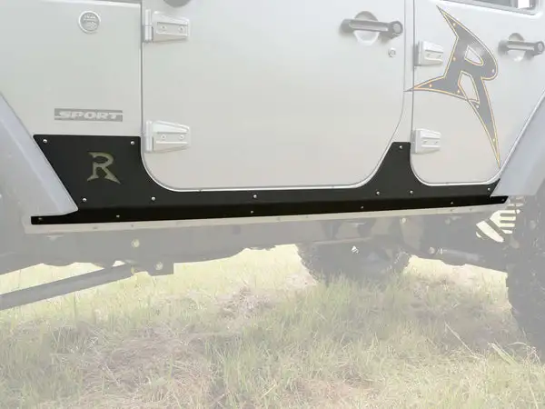 Rusty's JK Rocker Sliders - 4-Door - 07-18