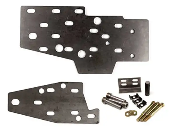 Rusty's Steering Box Frame Plate - XJ Cherokee - Drivers Side