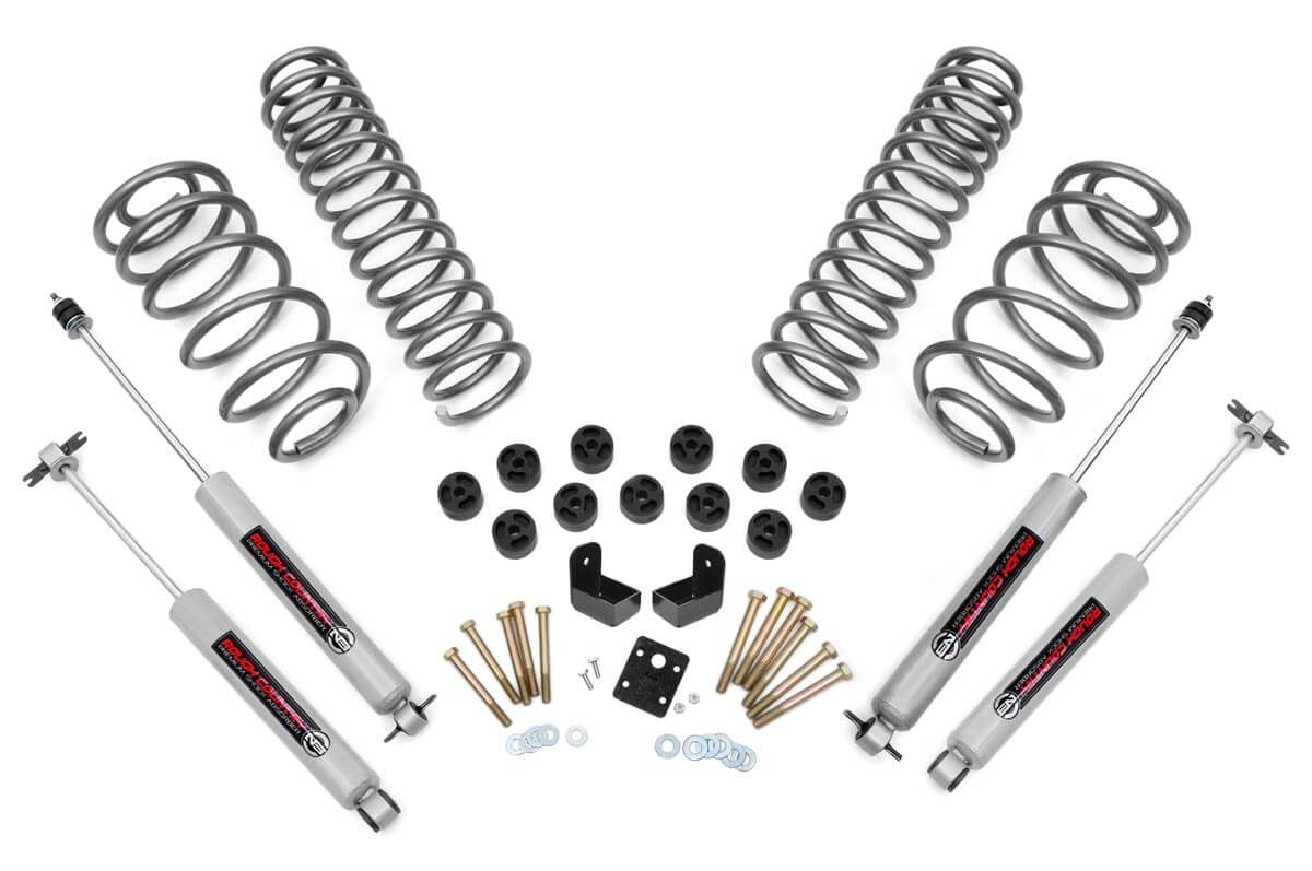 1997-2006 Jeep Wrangler 3.75 Inch Lift Kit - Combo - 4 Cyl - N3 - Jeep Wrangler TJ (97-06)/Wrangler Unlimited (04-06) - 646.2