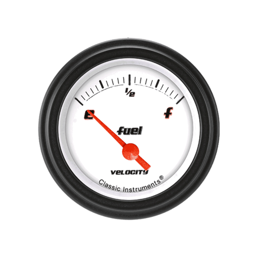 Velocity White 2 1/8" Fuel VS09WBLF