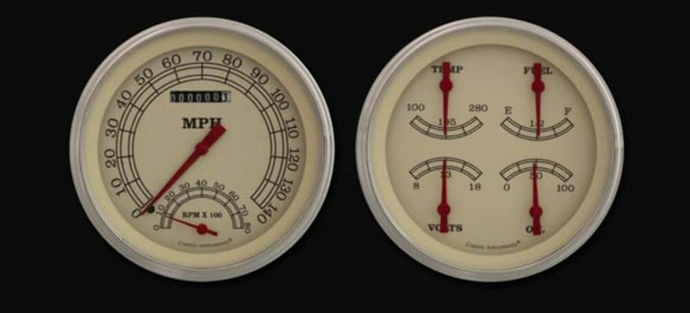 Vintage Series Two Gauge Set VT62SLF