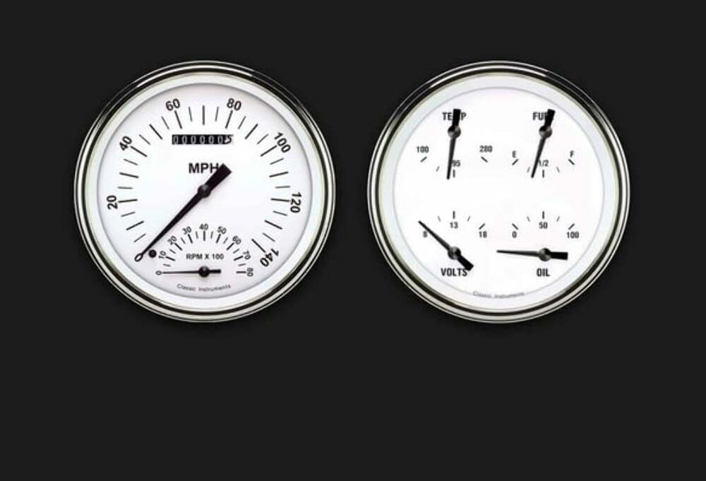 White Hot Two Gauge Set 62 WH62SLF