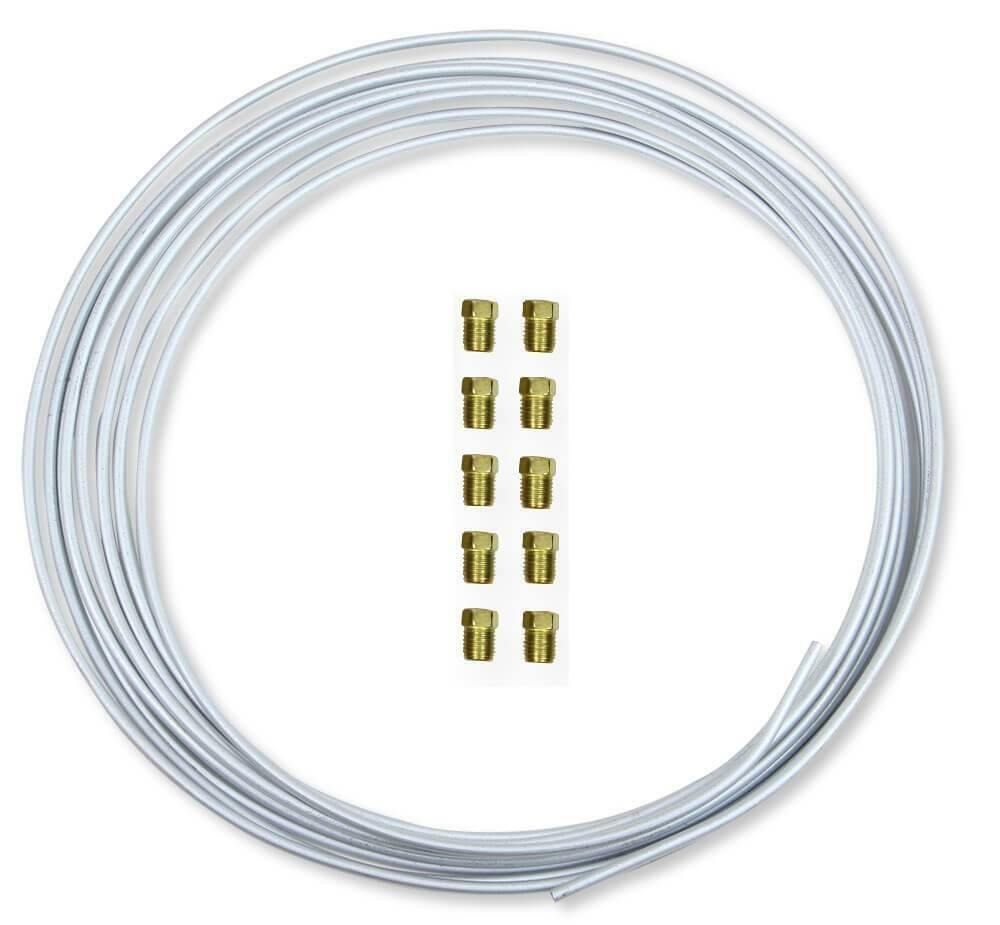 Earl's Steel Zinc Hardline Tubing Kit w/ Tube Nuts - ZC6516KERL
