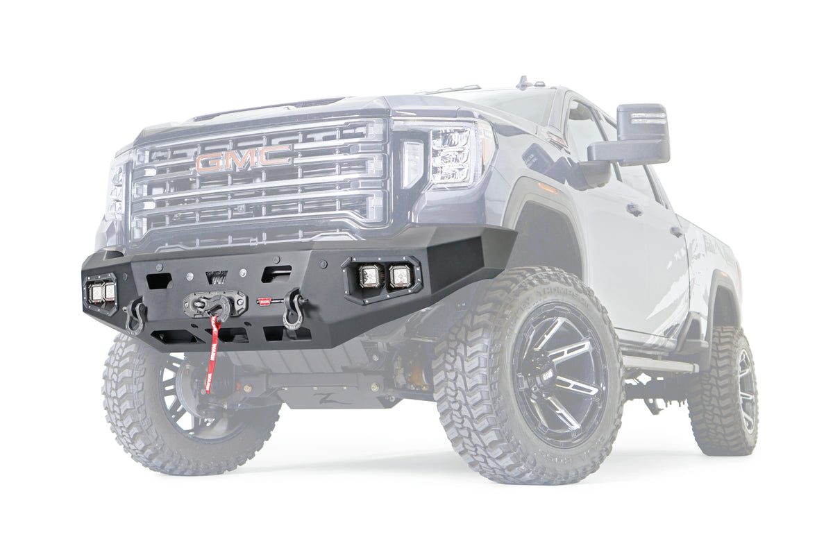 Ascent Hd Bumper Gmc 2500/3500 W/Out Guard - Warn 107177