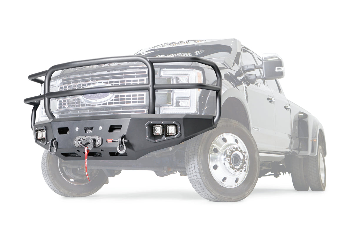 Ascent Hd Bumper Ford F450/550 With Full Guard - Warn 107182