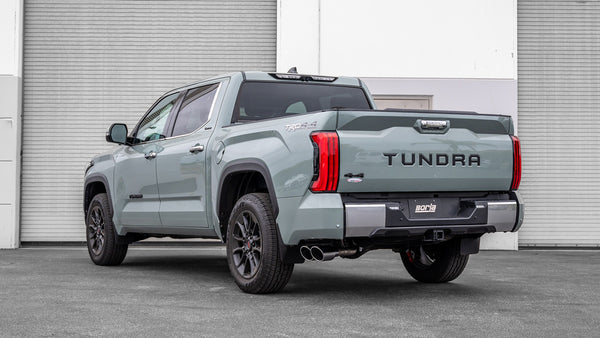 Borla 22-24 Toyota Tundra 3.4L V6 (Inc. Hyb.) Ext. Cab/STD Bed/145.7in WB ATAK Cat-Back - Chrome (140940)