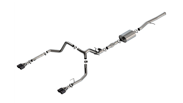 Borla 2024 Chevy Silverado 1500 6.2L V8 ATAK Catback Exhaust w/ Simulator - CF Black Anodized (140997CFBA)