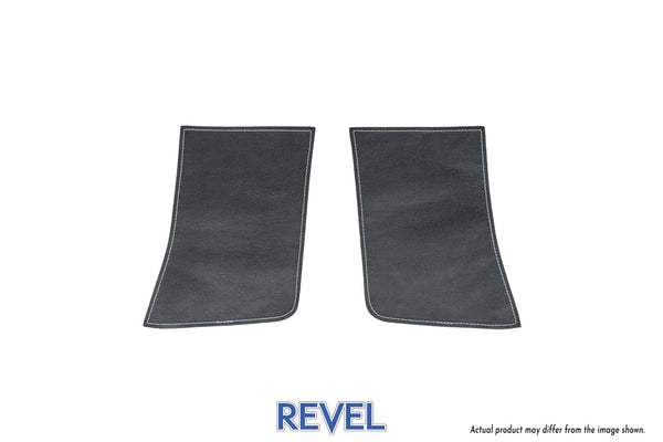Revel GT Design 23-24 Toyota Land Cruiser Seat Belt Guard (Silver Stitch) 2 pcs/Set (1TR5TTAT01SBS)