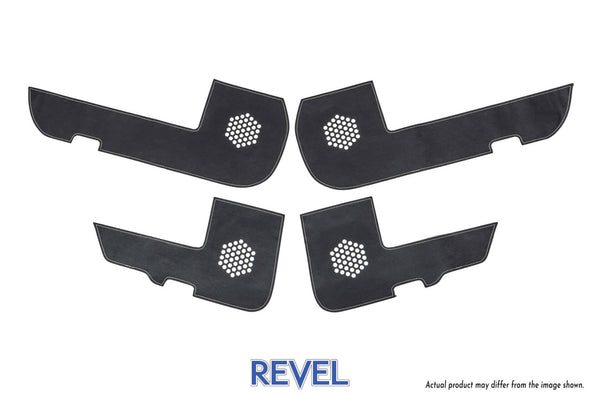 Revel GT Design 23-24 Toyota Land Cruiser Kick Panel Cover (Silver Stitch) 4 pcs/Set (1TR5TTAT01S)