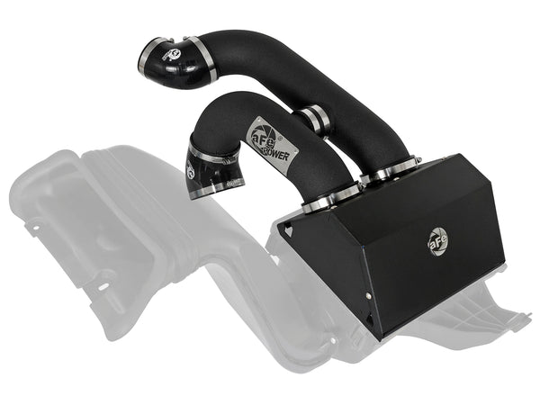 aFe Power Magnum FORCE Stage-2 Pro 5R Cold Air Intake System 2017 Ford F-150 Raptor V6-3.5L (tt) - Black (54-12882-B)