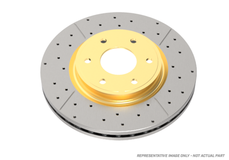 DBA 17-20 Subaru Impreza (w/294mm Front Rotor) Front Drilled & Slotted Street Series Rotor