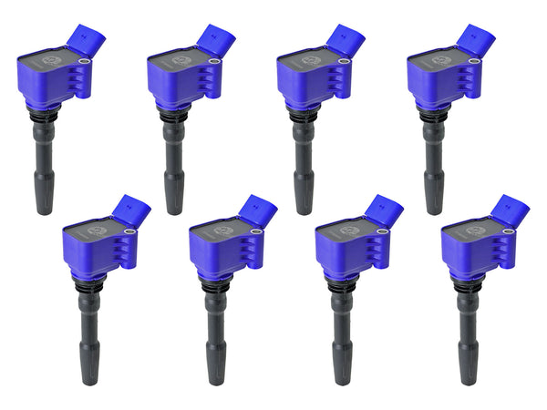 aFe Power 13-18 Audi S8 / 14-17 Audi RS7 Scorcher High-Performance Ignition Coil (8 Pack) (77-92005-MD)