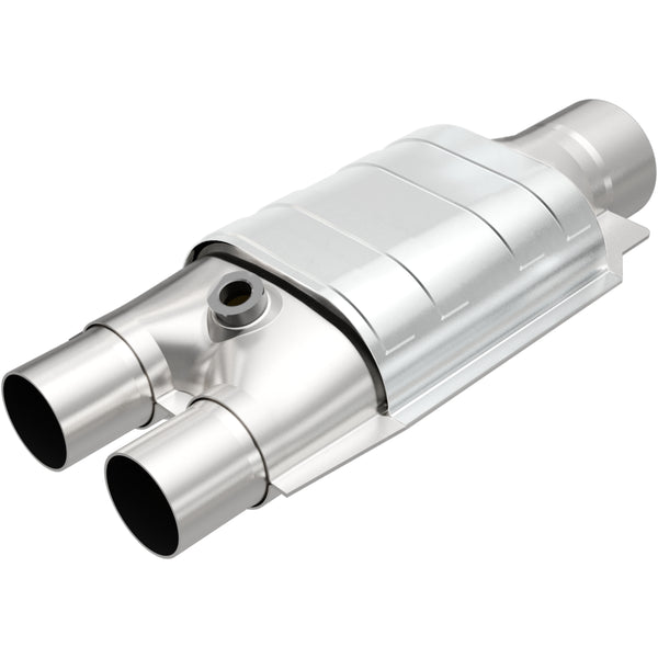 MagnaFlow Conv Univ 3inch/2inch Single/dual w/ O2 (99047HM)