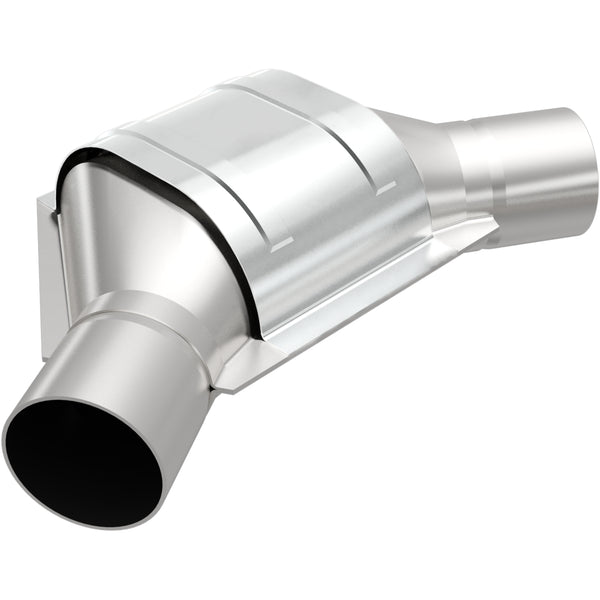 MagnaFlow Conv Univ 2.50inch Angled Inlet/Outlet (99186HM)