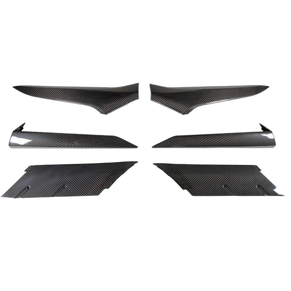 APR Performance Chevrolet Corvette C8 Z06 Door and Quarter Panel Trims Package 2024+ Full Kit (CBX-C8ZO6DOORPKG)