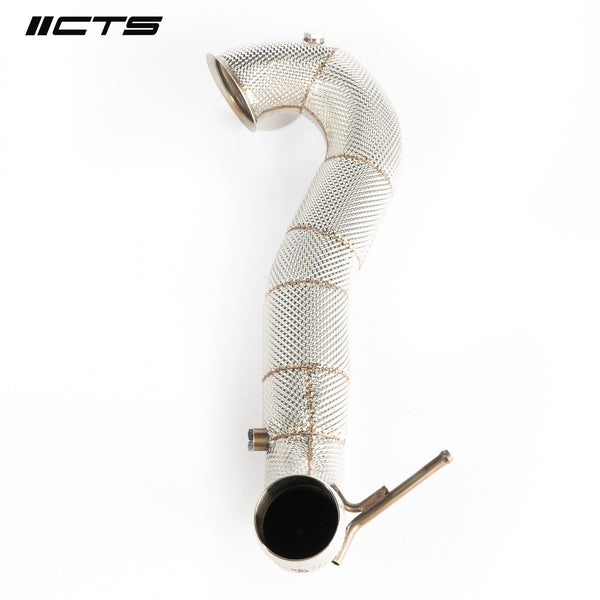 CTS Turbo 3.5" Race Downpipe for Mercedes-Benz M133 A45/CLA45/GLA45 AMG (CTS-EXH-DP-0029)