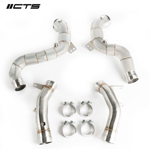 CTS Turbo Mercedes-Benz M177/W213 E63S Downpipes (CTS-EXH-DP-0031)