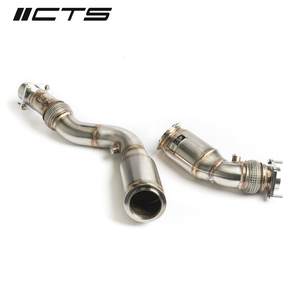 CTS Turbo 3" Stainless Steel High-Flow CATS BMW S55 F80 F82 F87 M3/M4/M2 Competition (CTS-EXH-DP-0025-CAT)
