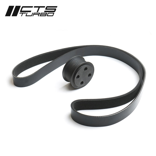 CTS Turbo B8.5 S4, S5, Q5, SQ5; C7.5 A6, A7, A8, Q7 with 3.0T (Gen2) Engine Supercharger Pulley - BOLT ON STYLE (CREC engine code) (CTS-HW-0333)