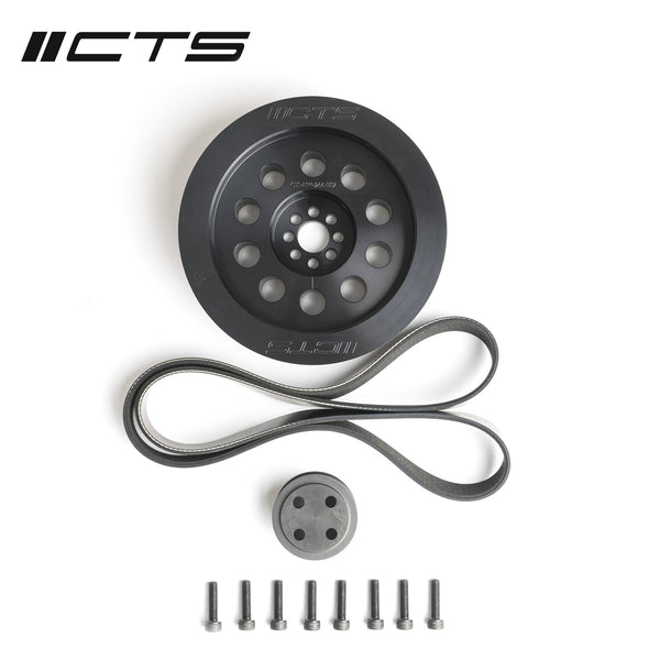 CTS Turbo 3.0T V6 Dual Pulley Upgrade Kit (bolt-on, 192mm) (CTS-HW-437)
