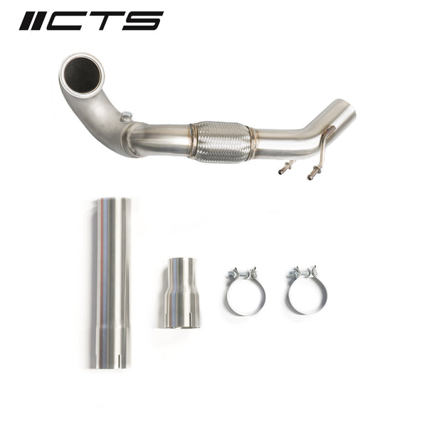 CTS Turbo MQB FWD Exhaust Downpipe (MK7/MK7.5 Golf, GTI, GLI, A3 FWD) (CTS-EXH-DP-0014)