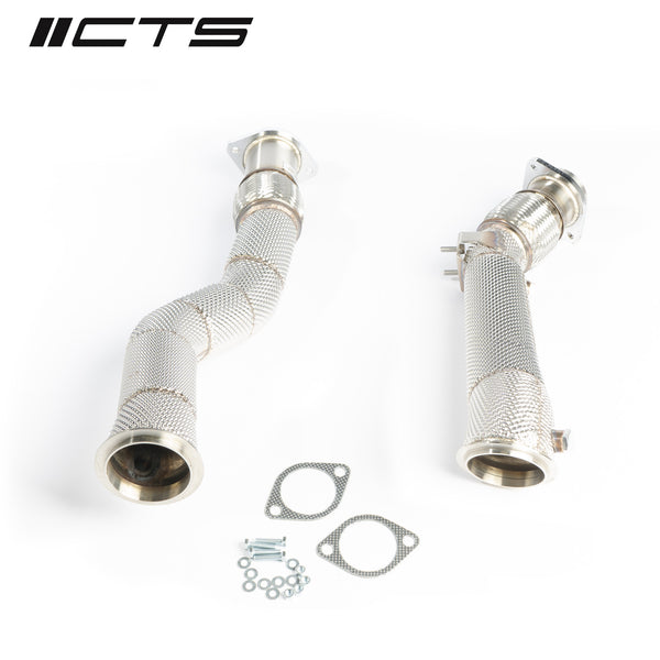 CTS Turbo BMW S58 F97/G01 X3M/X3MC & F98/G02 X4M/X4MC Downpipes (CTS-EXH-DP-0043)