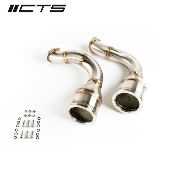 CTS Turbo TURBO Audi SQ7/SQ8/RSQ8/URUS/CAYENNE TURBO 4.0T V8 HIGH-FLOW CATS (CTS-EXH-DP-0048-CAT)