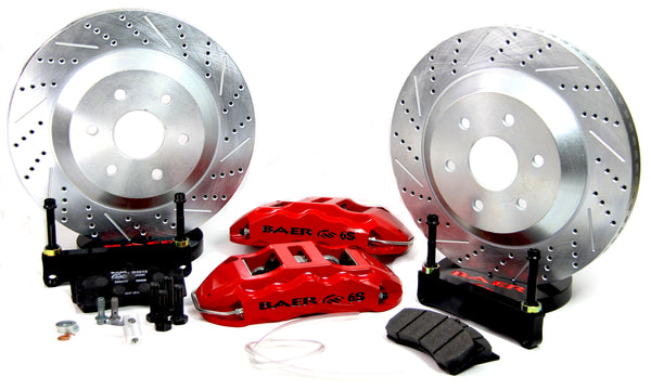 Baer Brakes 15" Extreme Front Brake Kit, Red, SDZ (4261049R)