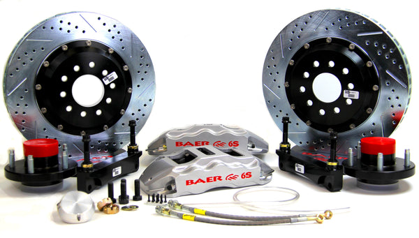 Baer Brakes 14" Extreme+ Front Brake Kit - Silver (4301508S)