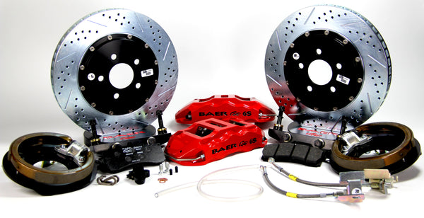 Baer Brakes 15" Extreme+ Rear Brake Kit - Red (4302469R)