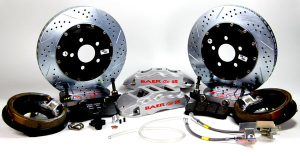 Baer Brakes 15" Extreme+ Rear Brake Kit - Silver (4302469S)
