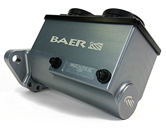 Baer Brakes ReMaster 2-Bolt GM/Ford Master Cyl Assembly, Gray, 1in bore, Right port. (6801238RP)