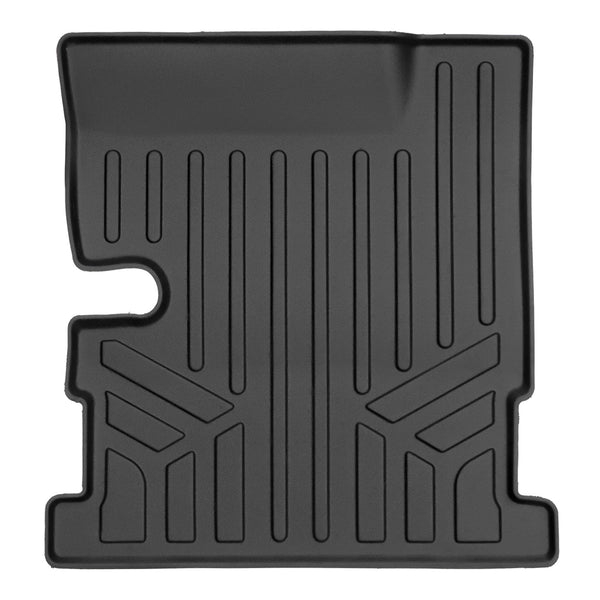 SMARTLINER Custom Fit All Weather Black Center Aisle Liner Compatible With 2019-2023 Mercedes-Benz Sprinter with 1st Row Bucket Seats (F0613)