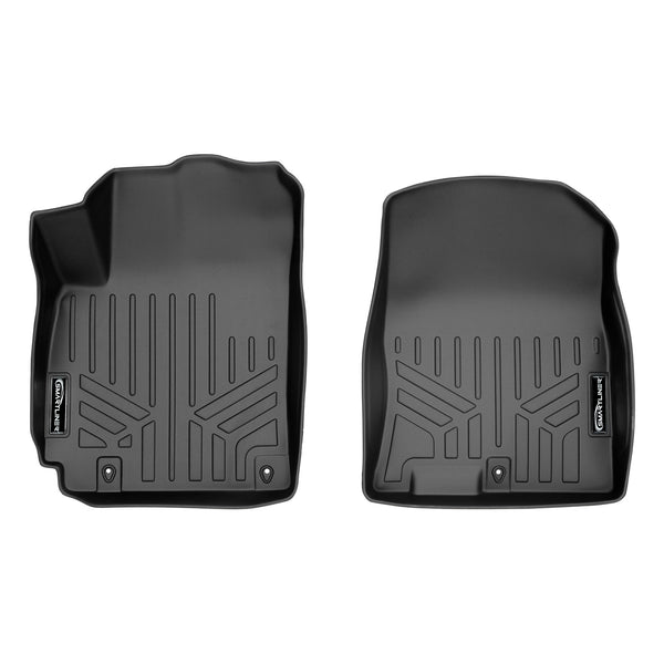 SMARTLINER Custom Fit All Weather Protection Black 1st Row Liners Compatible With 2018-2023 Hyundai Kona (SA0371)