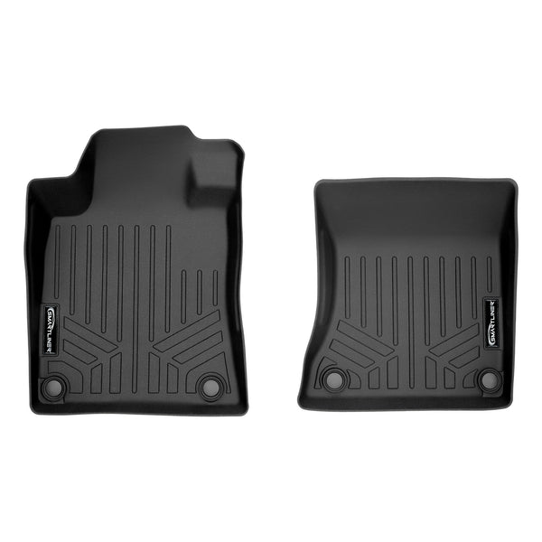 SMARTLINER Custom Fit All Weather Protection Black 1st Row Liners Compatible With 2019-2025 Nissan Altima (SA0421)