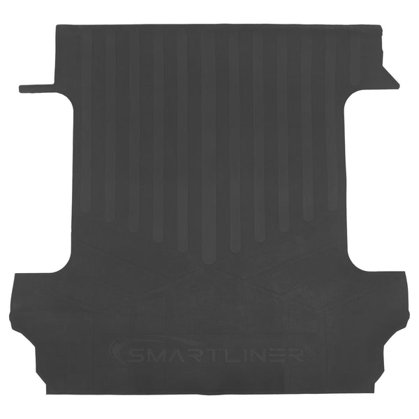 SMARTLINER Custom Fit Truck Rubber Bed Liner Compatible with 2019-24 Silverado/GMC Sierra Only Fits Crew Cab with 5'8" Short Bed (J0400)